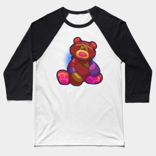 Horror Teddy Bear 1 Baseball T-Shirt